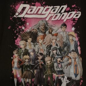 Anime Manga Dangan Ronpa Men's XL T-shirt